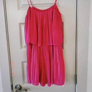 HOT PINK ROMPER